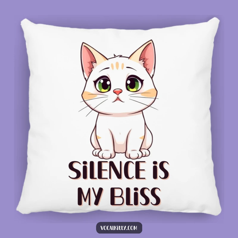 Funny Cat Big Ears Pillow: Cuddle Comfort for Startled Souls, Gift