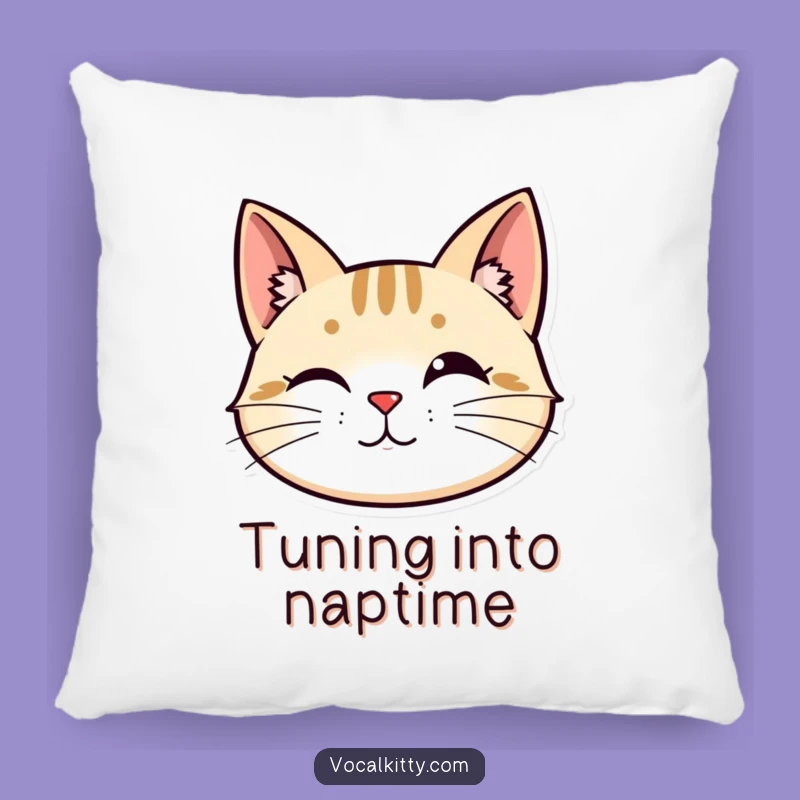 Funny Alert Cat Head Pillow: Cozy Focus - Adorable Funny Gift