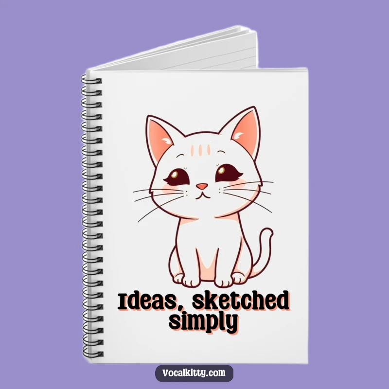 Funny Dynamic Whiskers Cat Notebook: Journal Your Style - Cute Funny Gift