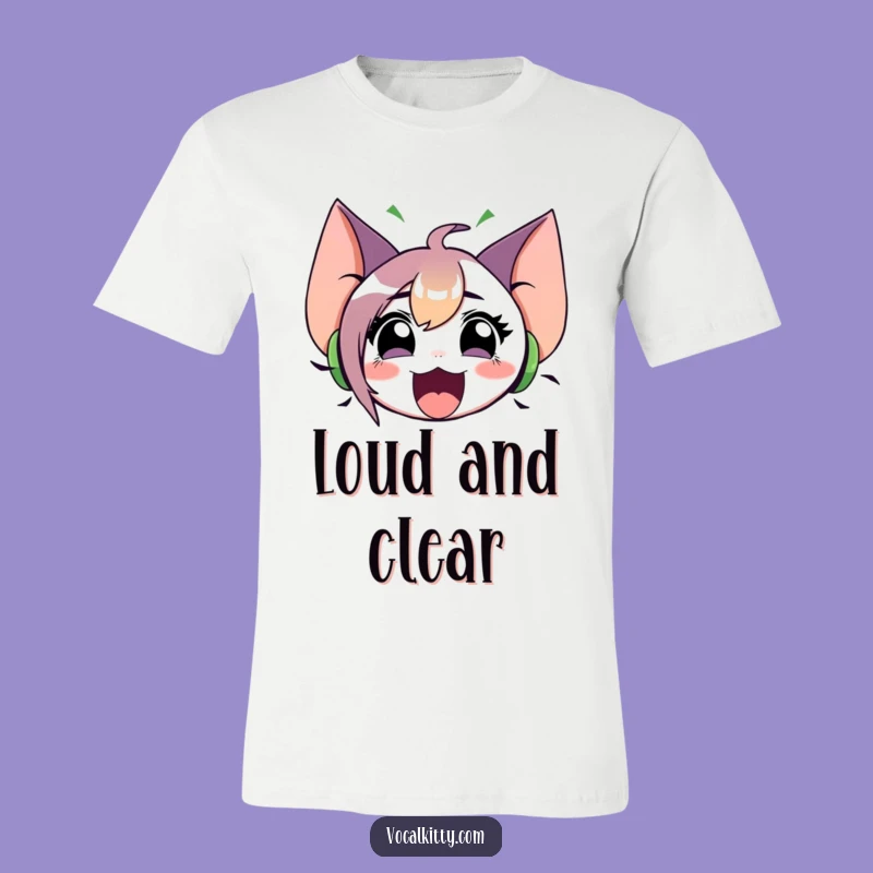 Funny Big Ears Sound T-Shirt: Loud Character Blast, Fun Gift